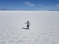 Jeepfahrt auf dem größten Salzsee der Welt in Uyuni in Bolivien (6)