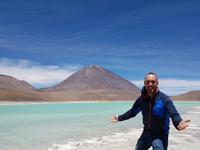 Laguna Verde mit Vulkan Licancabur in Bolivien (4)