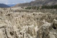 Aussicht ins Valle de la Luna (Mondtal) in La Paz (5)