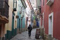 Calle San Juan in La Paz in Bolivien (2)