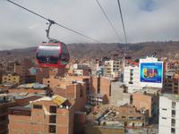 Fahrt mit Seilbahn über La Paz und El Alto (1)