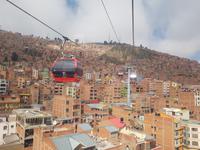 Fahrt mit Seilbahn über La Paz und El Alto (2)