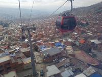Fahrt mit Seilbahn über La Paz und El Alto (3)