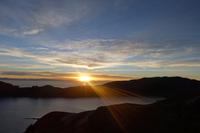 Sonnenuntergang bei der Sonneninsel am Titicaca See (3)
