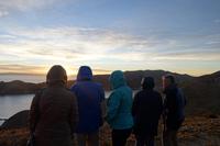 Sonnenuntergang bei der Sonneninsel am Titicaca See (4)