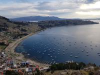Sonnenuntergang in Copacabana in Bolivien (5)