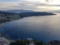 Sonnenuntergang in Copacabana in Bolivien (8)