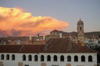 Blick auf Potosí am Abend