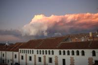 Blick auf Potosí am Abend