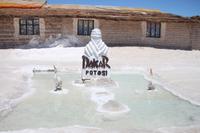 Erstes Salzhotel auf dem Salar de Uyuni