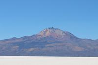 Vulkan Thunupa auf dem Salar de Uyuni