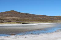 Vulkan Thunupa auf dem Salar de Uyuni