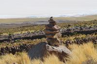 Blick auf den Salar de Uyuni