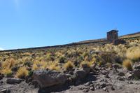 Spaziergang am Vulkan Thunupa auf dem Salar de Uyuni