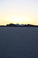 Sonnenuntergang am Salar de Uyuni