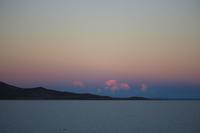 Sonnenuntergang am Salar de Uyuni