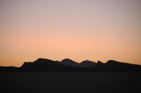 Sonnenuntergang am Salar de Uyuni