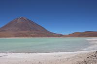 Laguna Verde am Vulkan Licancabur