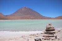 Laguna Verde am Vulkan Licancabur