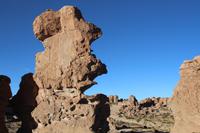 Steinformationen im Andenhochland
