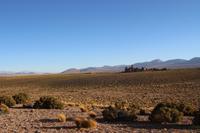 Steinformationen im Andenhochland