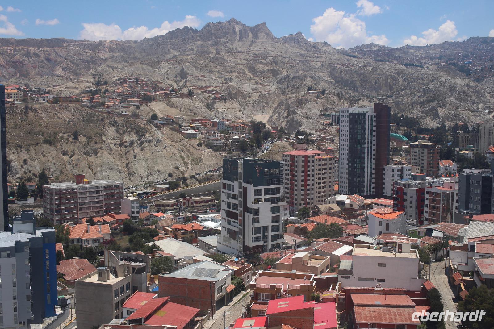 Teleférico über La Paz