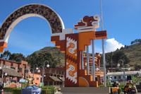 Tiquina am Titicacasee