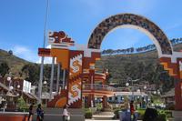 Tiquina am Titicacasee