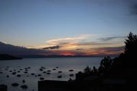 Sonnenuntergang in Copacabana