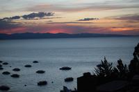 Sonnenuntergang in Copacabana