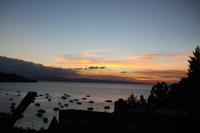 Sonnenuntergang in Copacabana