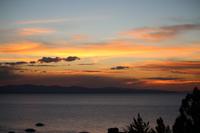 Sonnenuntergang in Copacabana