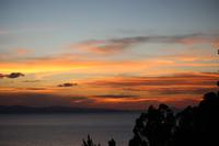Sonnenuntergang in Copacabana