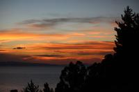 Sonnenuntergang in Copacabana