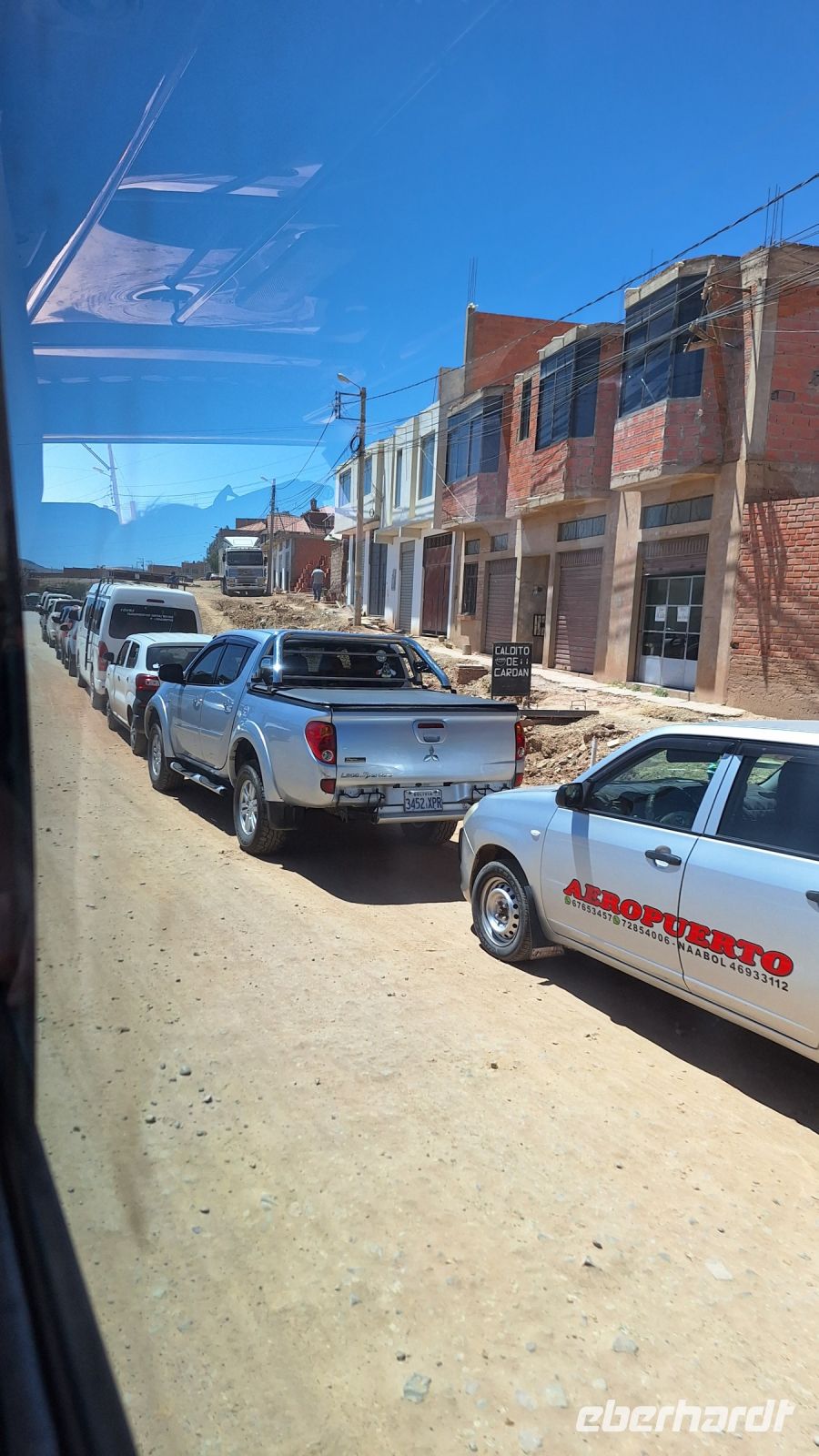 Warten auf Treibstoff