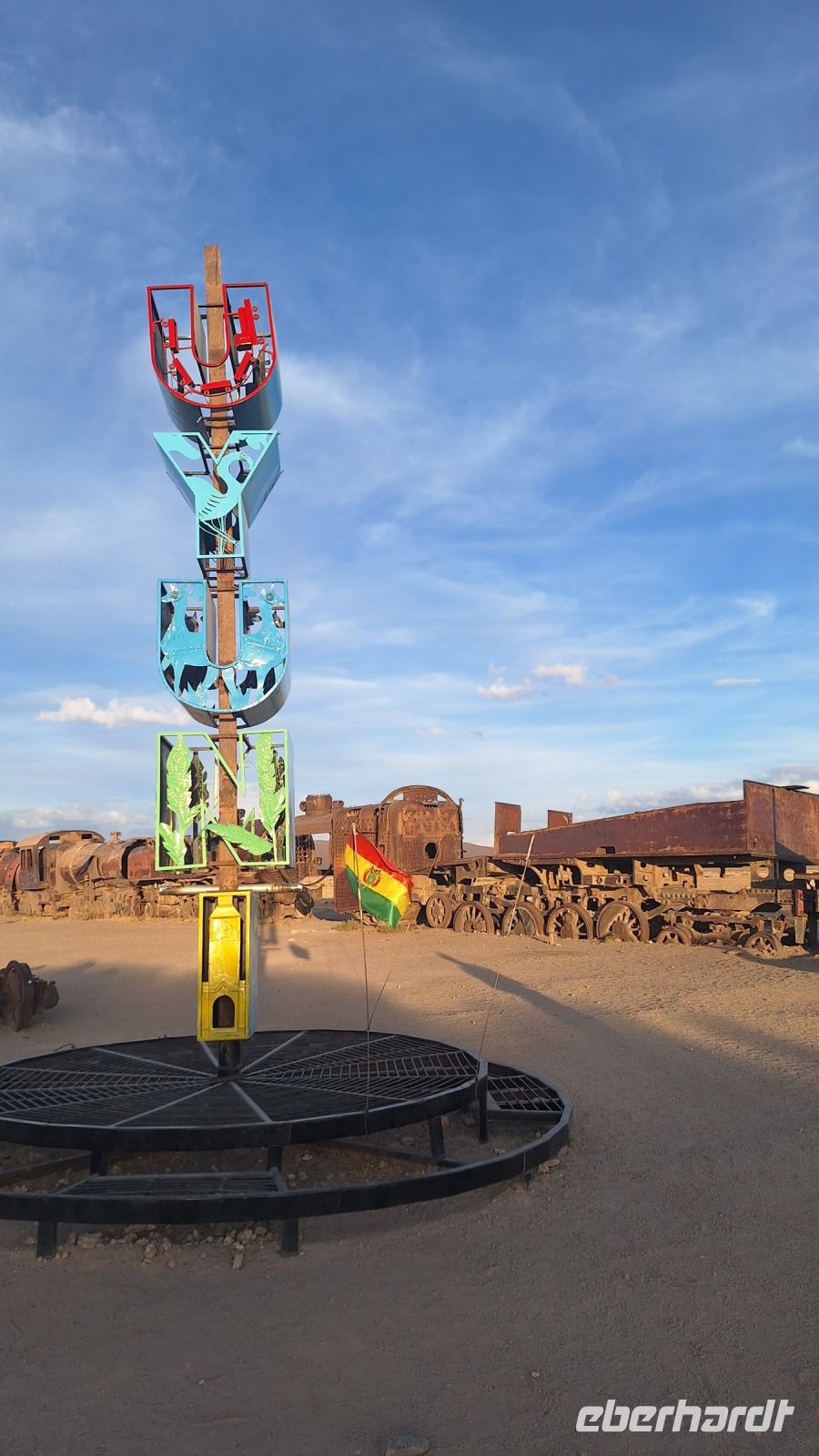 Uyuni: Zugfriedhof