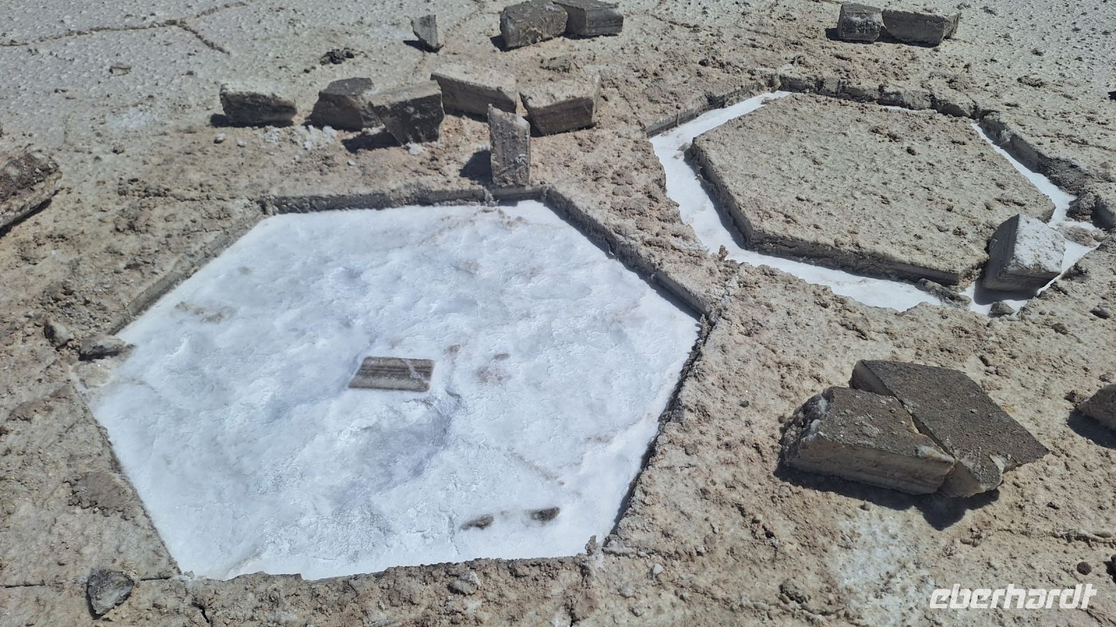 Uyuni Salzsee: Salzabbau