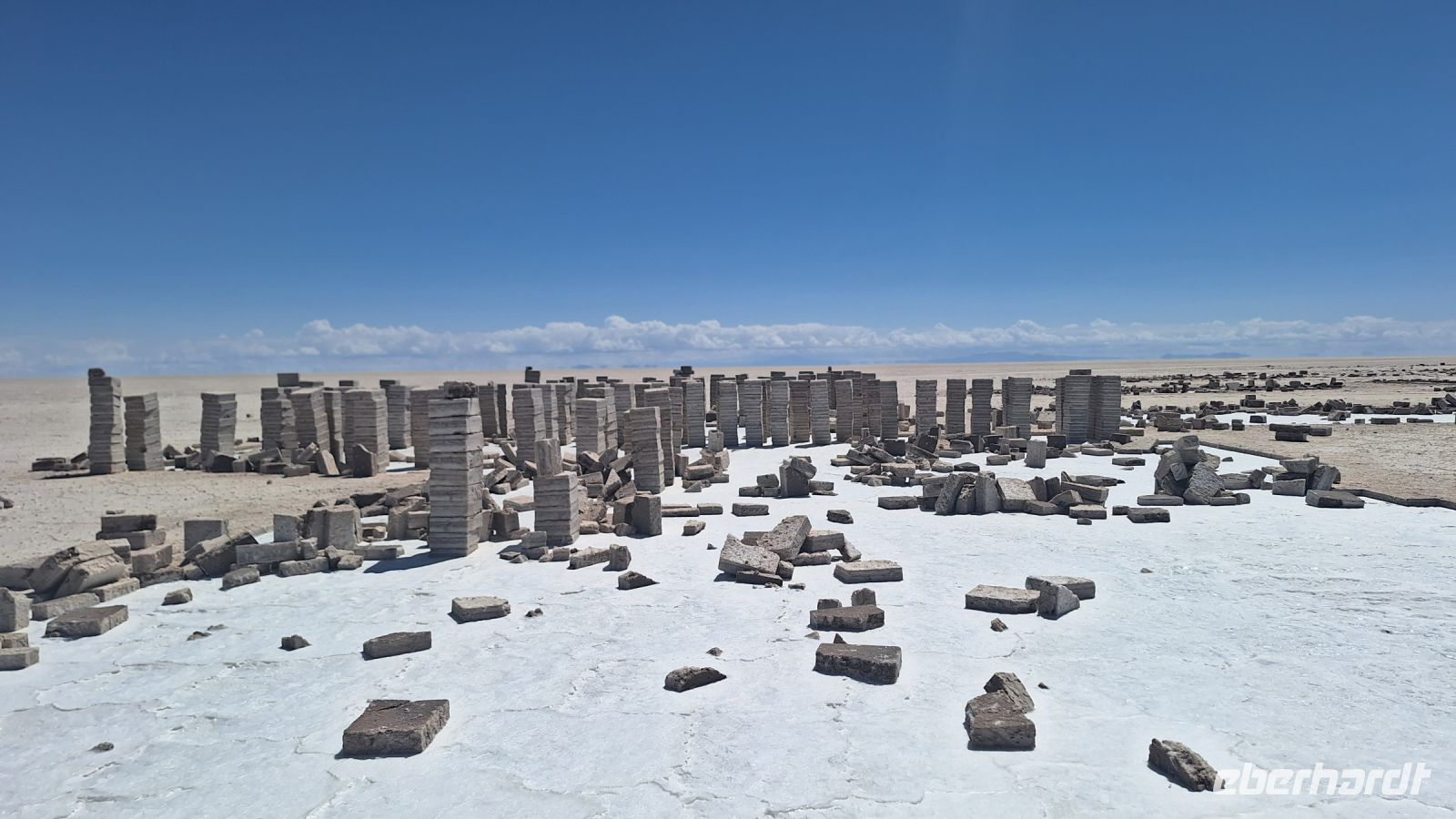 Uyuni Salzsee: Salzabbau