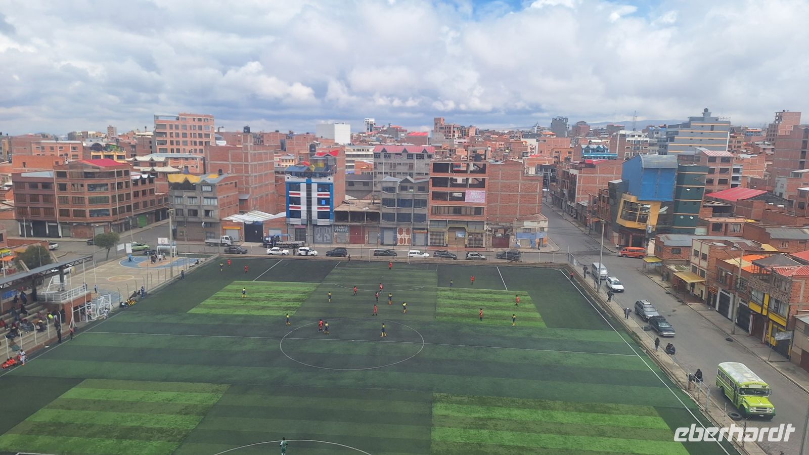 Seilbahnfahrt über El Alto