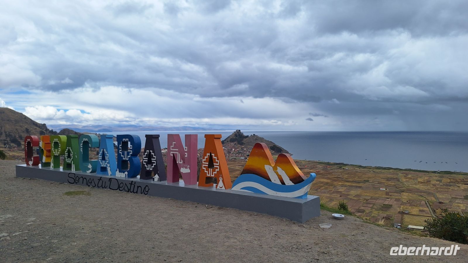 Titicacasee: Blick auf Copacabana