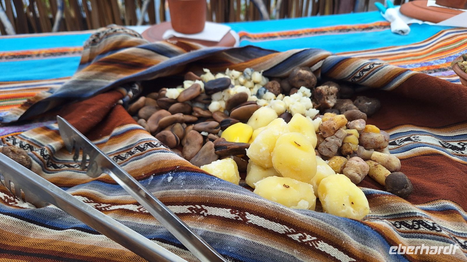 Mittagessen auf der Mondinsel