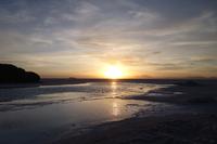 Sonnenuntergang im Salar de Uyuni in Bolivien (14)