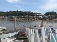 59. Bootsüberfahrt in den Bako Nationalpark