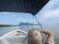 60.  Bootsüberfahrt in den Bako Nationalpark