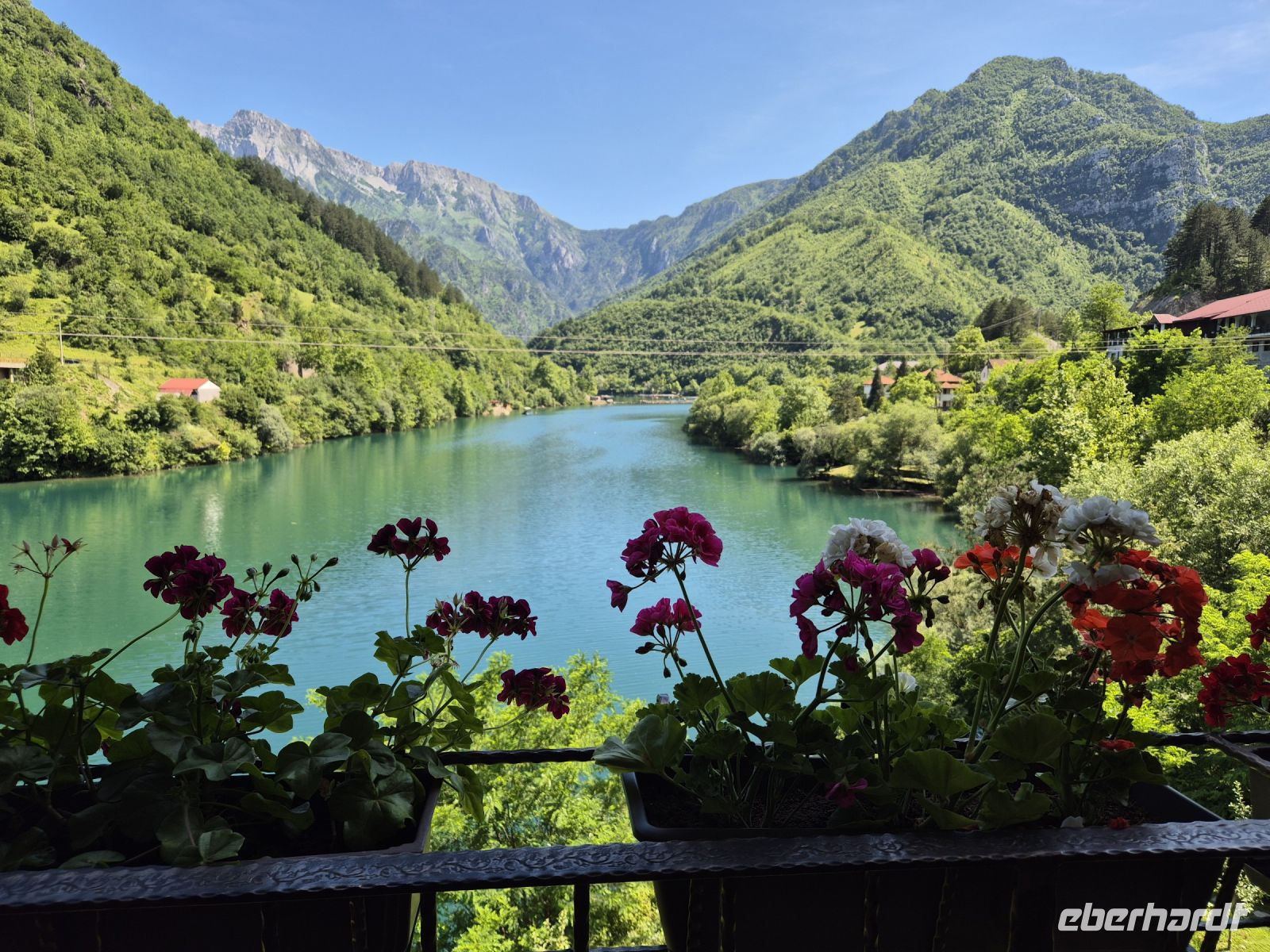 Tag 4 - Mittag mit Aussicht über der Neretva