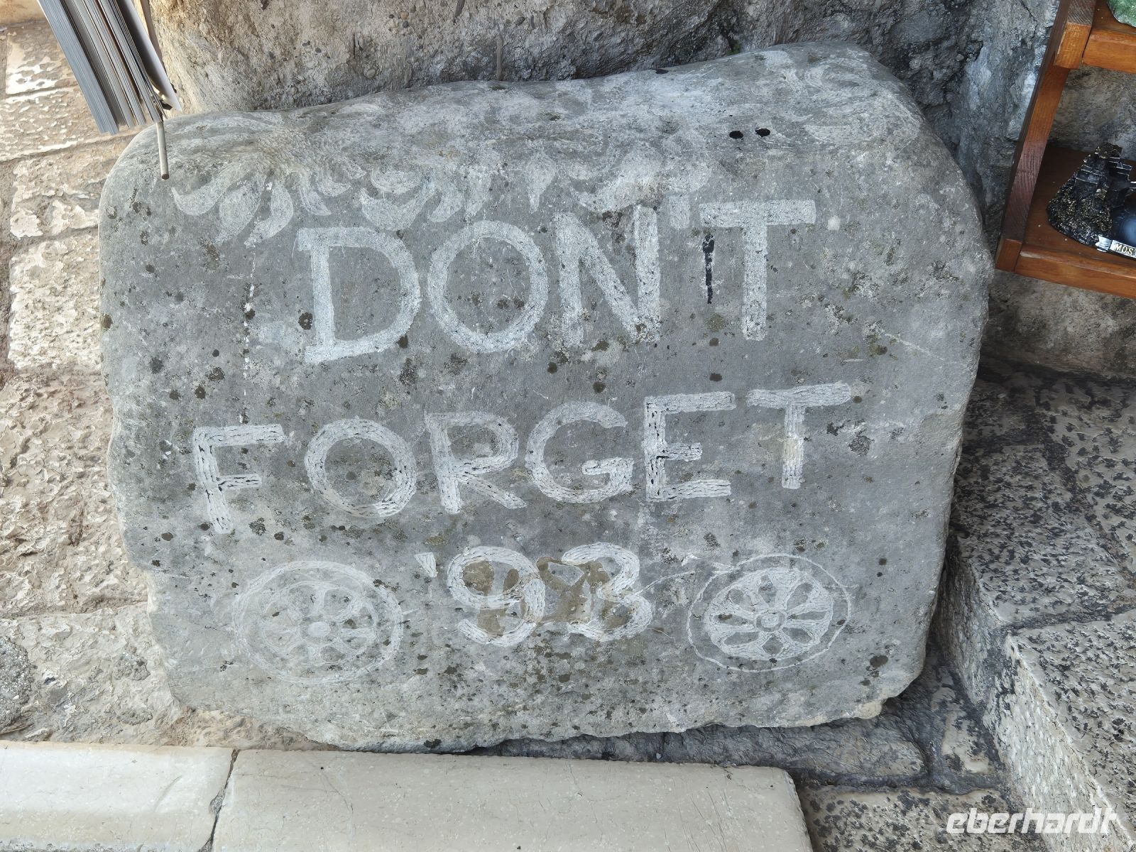 Tag 5 - Mostar - Mahnmal zur Erinnerung