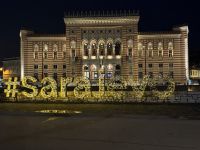 altes Rathaus in Sarajevo