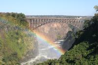Grenzbrücke nach Simbabwe