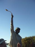 mit dem längsten Strohhalm