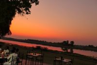 Abendstimmung am Thamalakane Fluss